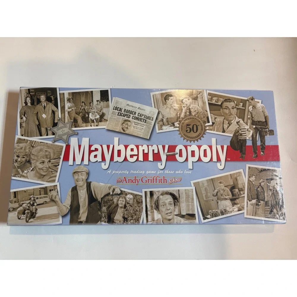 Mayberry-opoly Board Game Andy Griffith Show 50th Anniversary Sealed New 2007